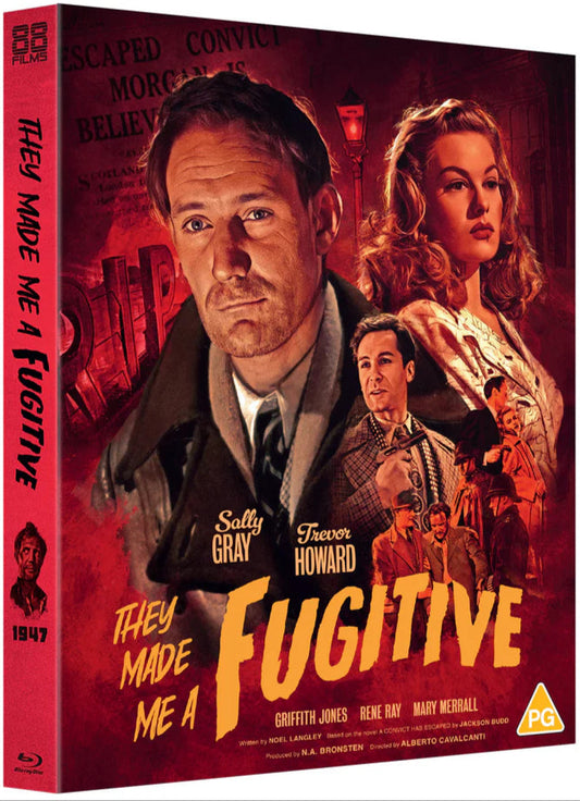 They Made Me a Fugitive (1947) LE Slipcover 88 Films UK - Blu-ray Region B