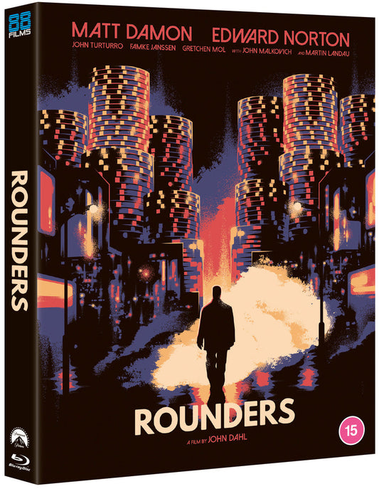 Rounders (1998) LE Rigid Slipcase 88 Films - Blu-ray Region B