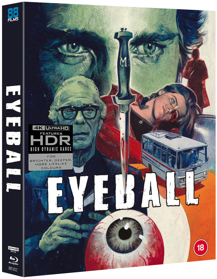 Eyeball (1975) Limited Edition Slipcase 88 Films UK - 4K UHD