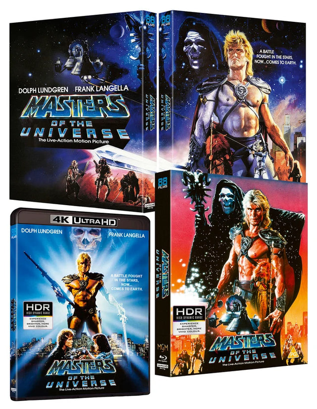 PRE-ORDER Masters Of The Universe (1987) Limited Edition 88 Films UK - 4K UHD / Blu-ray Region B