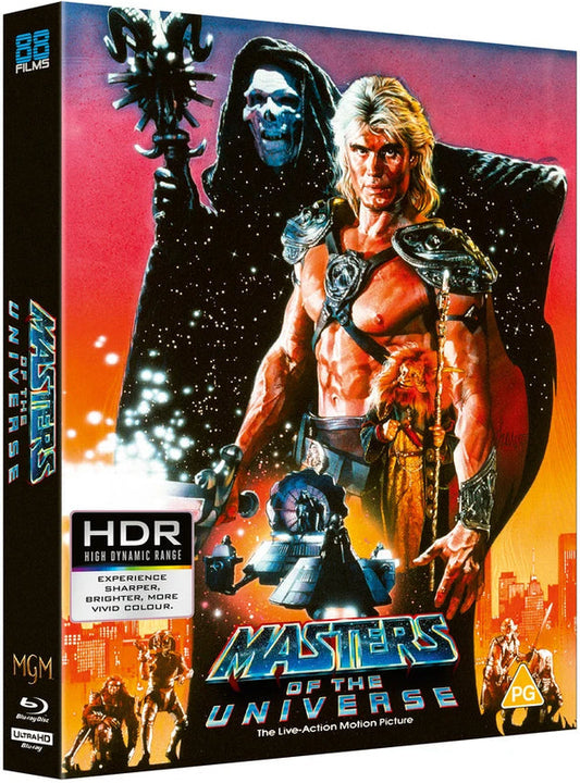 PRE-ORDER Masters Of The Universe (1987) Limited Edition 88 Films UK - 4K UHD / Blu-ray Region B