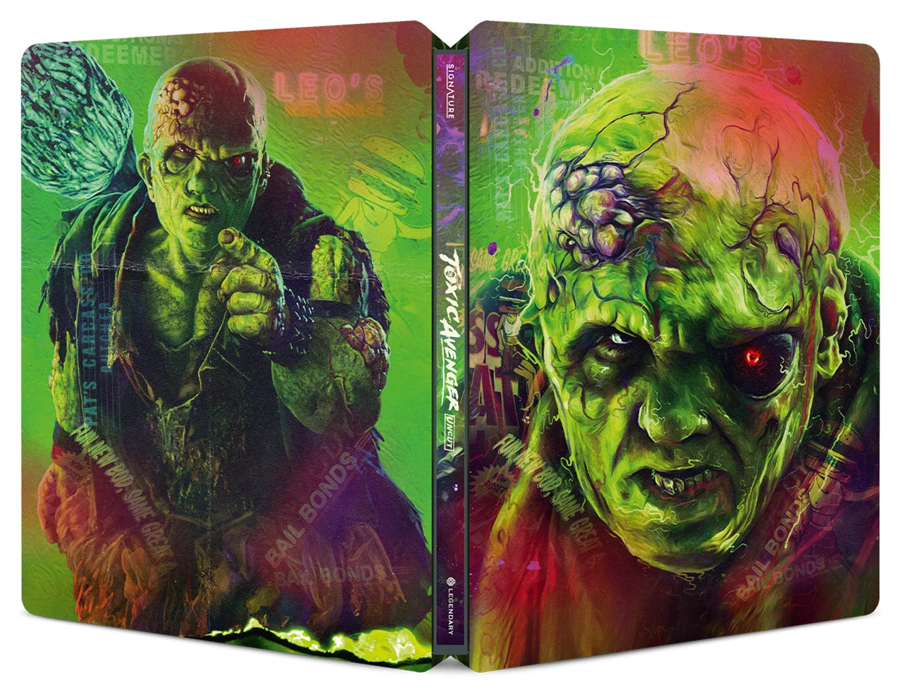 The Toxic Avenger (2023) UK Limited Edition Steelbook - 4K UHD