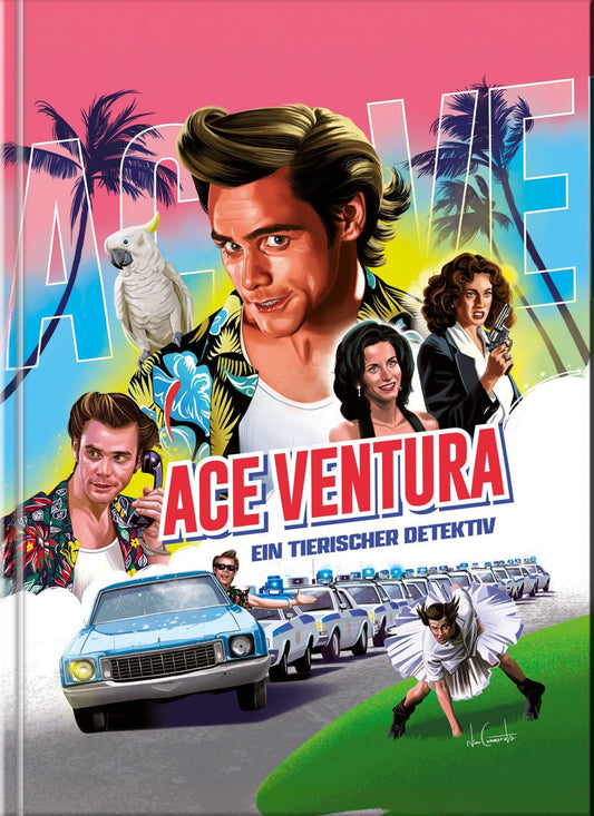 Ace Ventura: Pet Detective (1994) LE 222 Mediabook - Blu-ray Region B