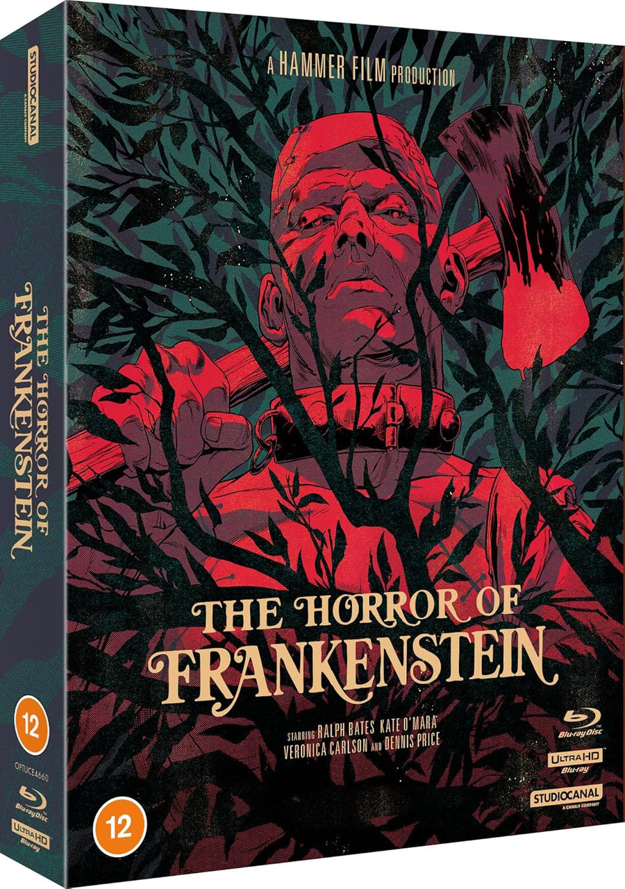 The Horror Of Frankenstein (1970) Limited Collector's Edition StudioCanal - 4K UHD / Blu-ray Region B