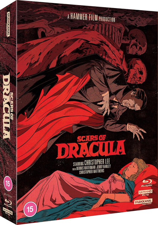Scars of Dracula (1970) Limited Collector's Edition StudioCanal - 4K UHD / Blu-ray Region B