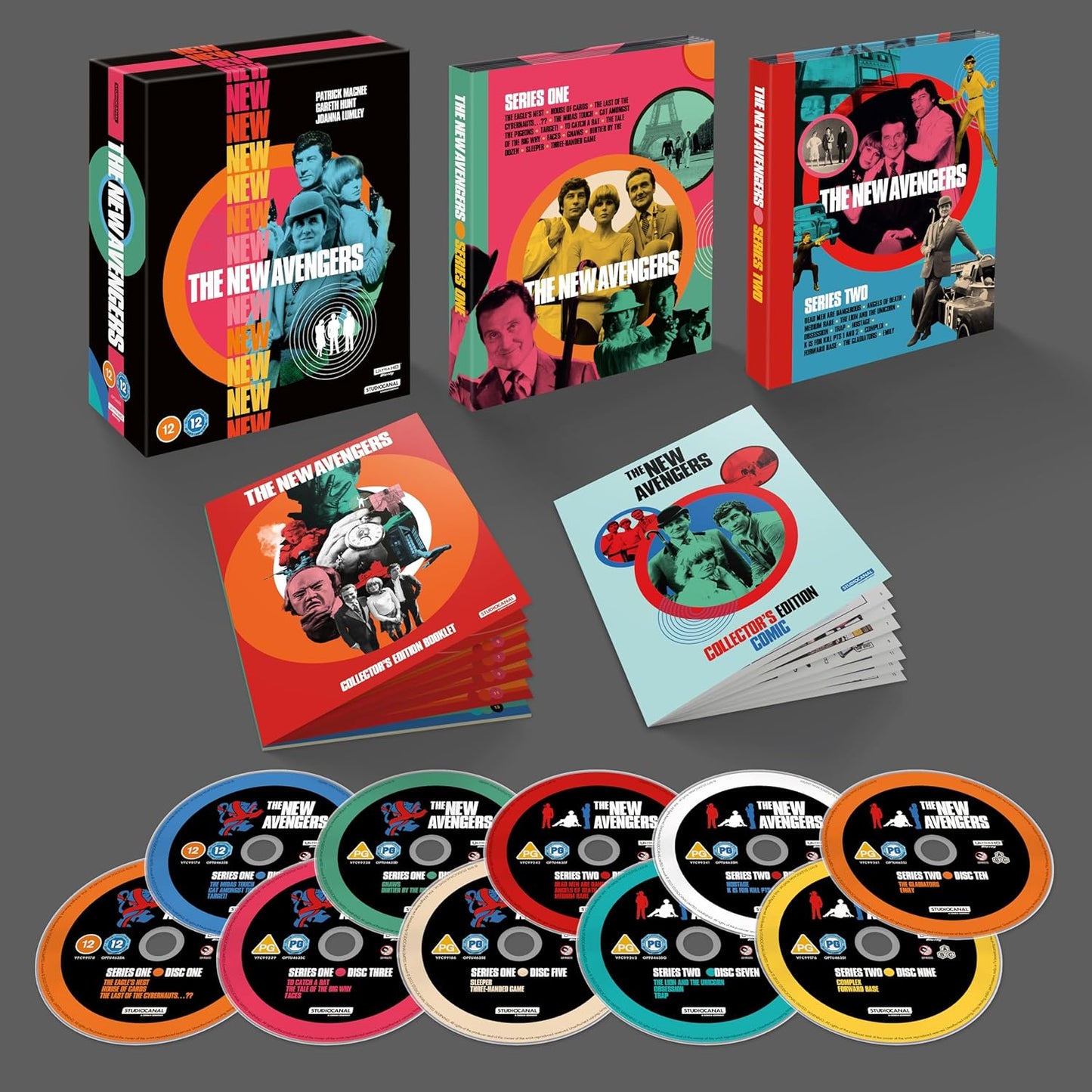 The New Avengers: Complete Collection ('76-'77) Limited Collector's Edition StudioCanal - 4K UHD