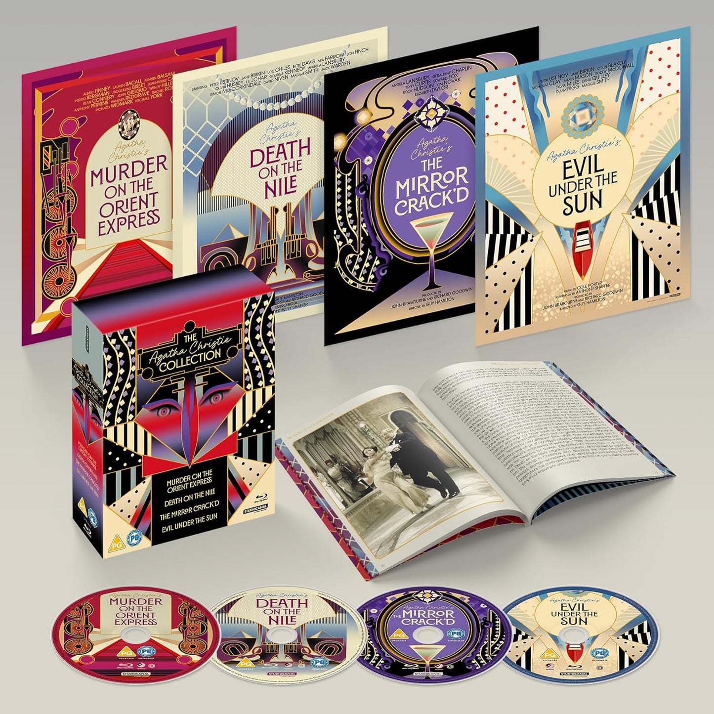 Agatha Christie Collection (4 Films) StudioCanal - Blu-ray Region B