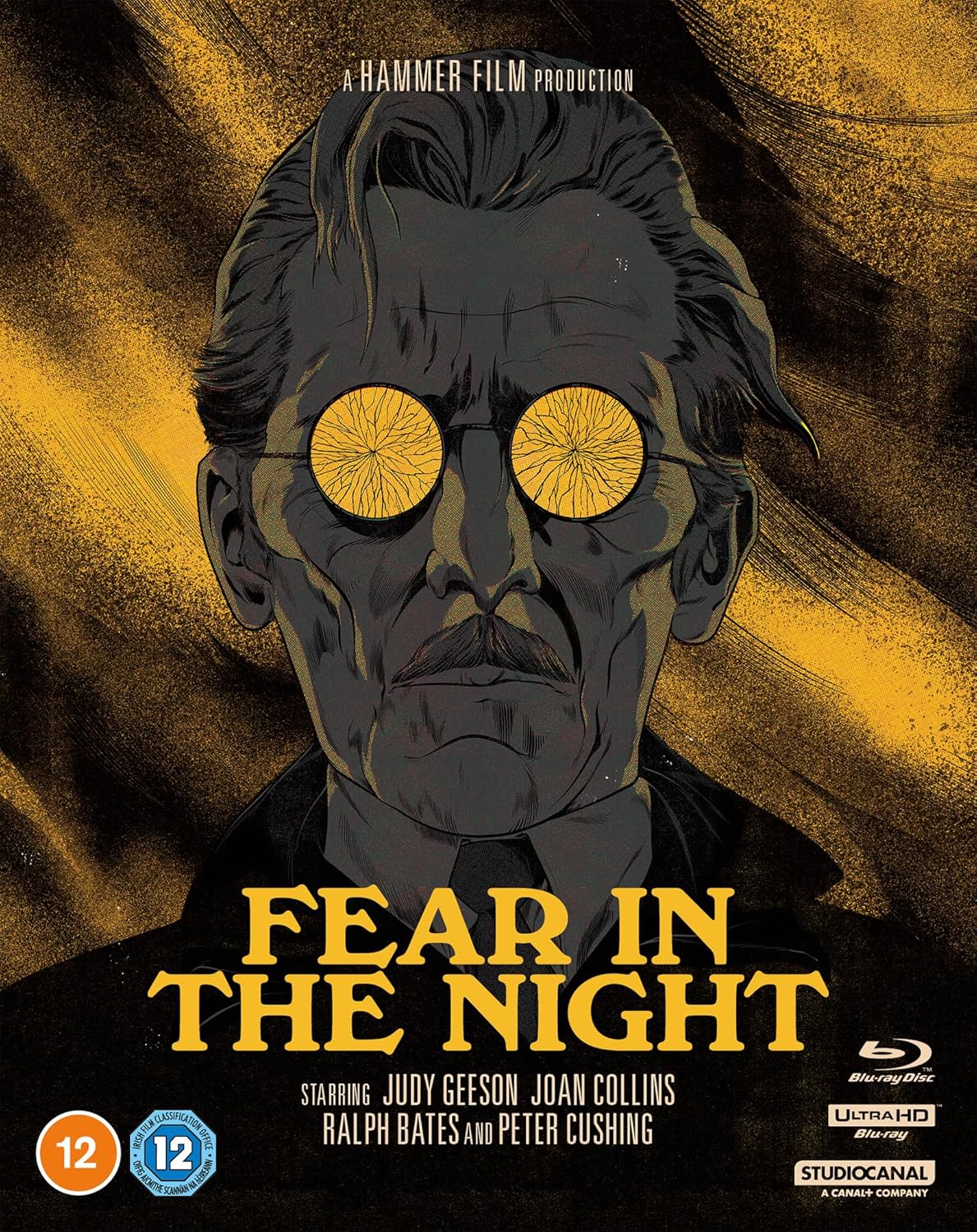 PRE-ORDER Fear in the Night (1972) Limited Collector's Edition Hammer Films - 4K UHD / Blu-ray Region B