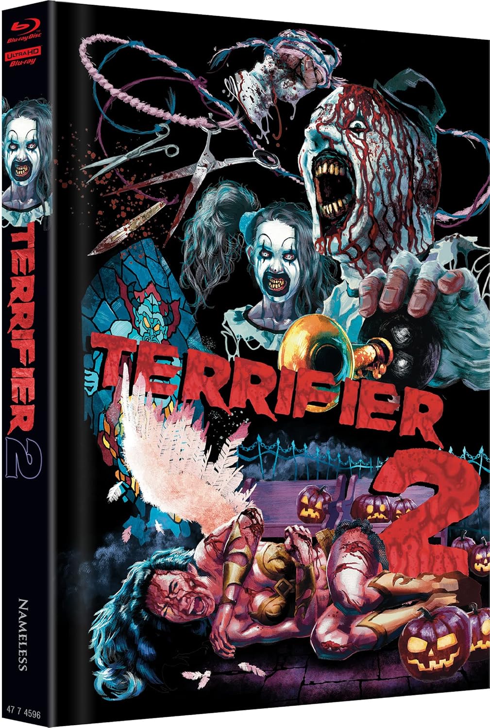 Terrifier 2 (2022) LE 999 Mediabook F - 4K UHD / Blu-ray Region B