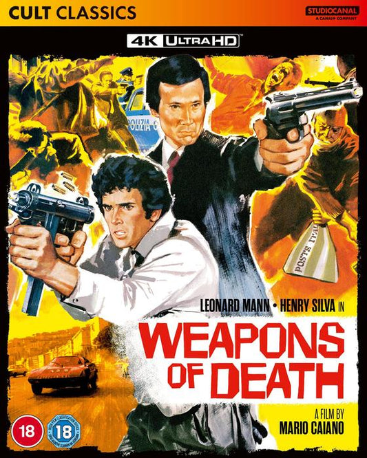 PRE-ORDER Weapons of Death (1977) LE Slipcover StudioCanal - 4K UHD