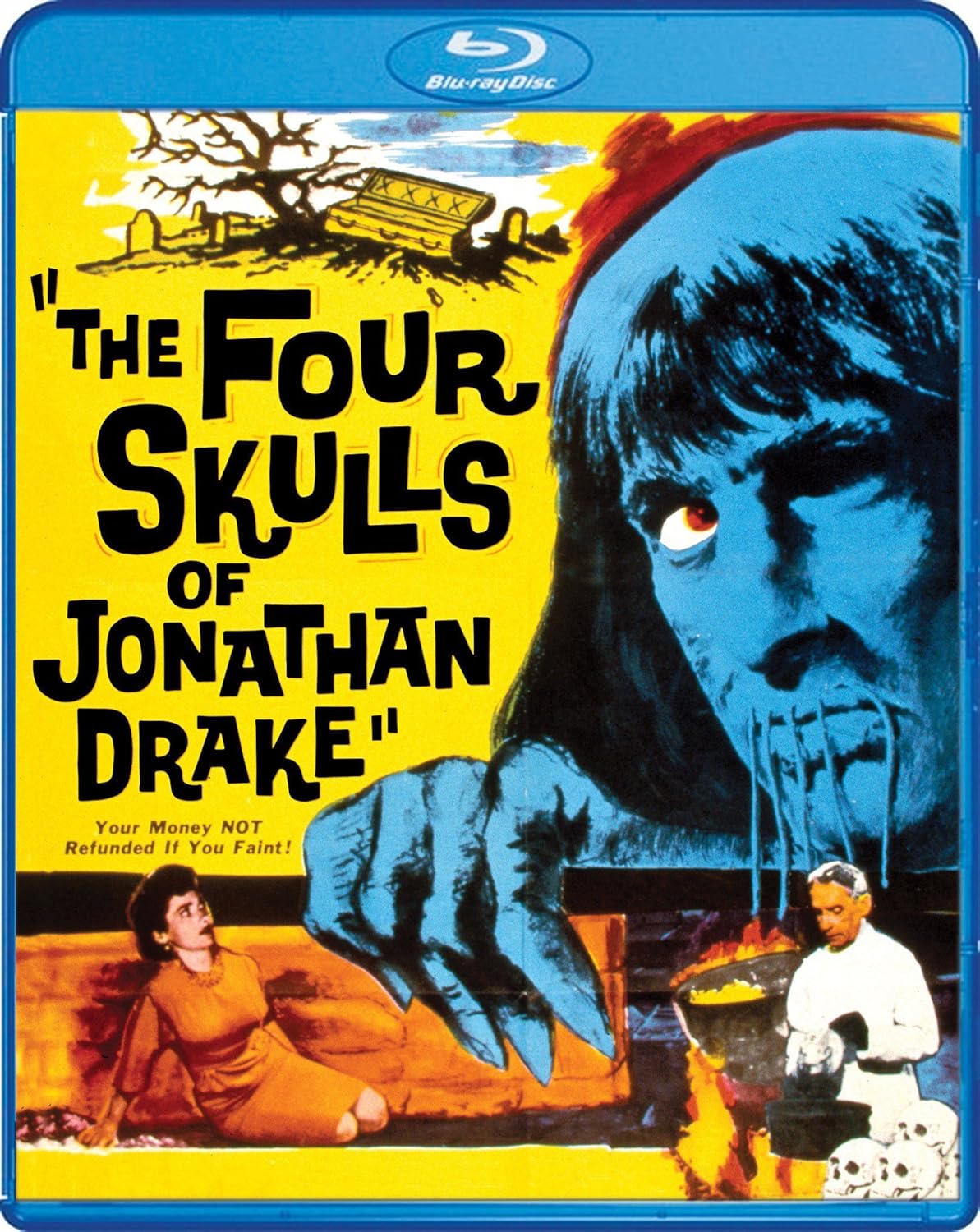The Four Skulls of Jonathan Drake (1959) USED Scream Factory - Blu-ray Region A