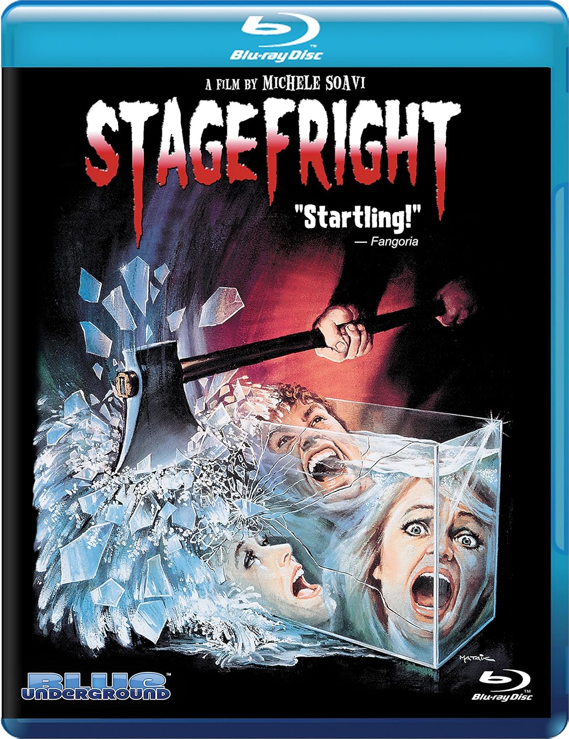 Stage Fright (1987) USED - Blue Underground - Blu-ray Region Free