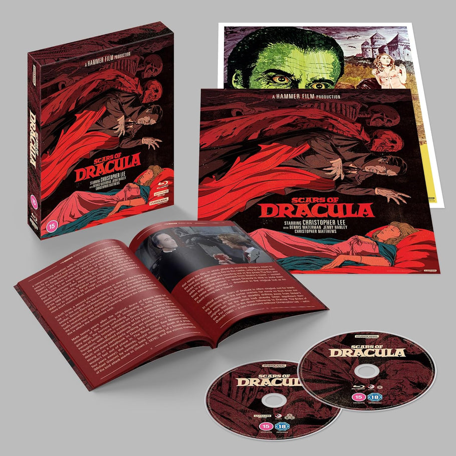 Scars of Dracula (1970) Limited Collector's Edition StudioCanal - 4K UHD / Blu-ray Region B