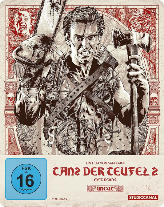 Evil Dead 2 (Uncut Collector's Edition Steelbook - 4K UHD / Blu-ray)
