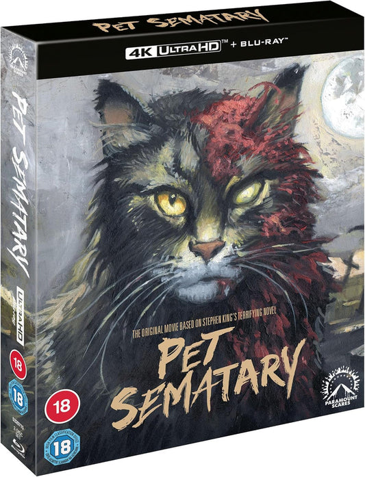 Pet Sematary (1989) 35th Anniversary Limited Collector's Edition - 4K UHD / Blu-ray Region Free