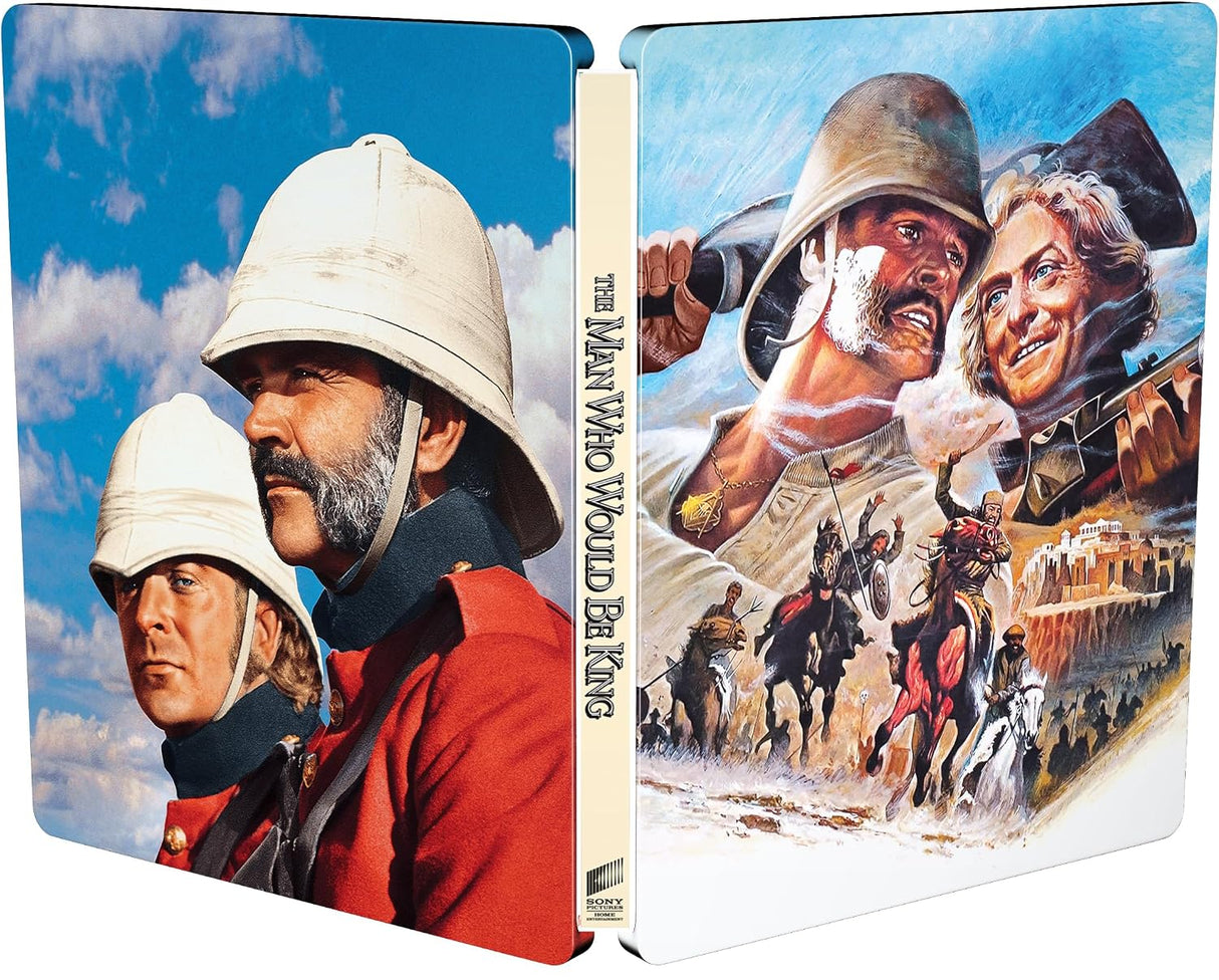 PRE-ORDER The Man Who Would Be King (1975) UK Limited Edition Steelbook - 4K UHD