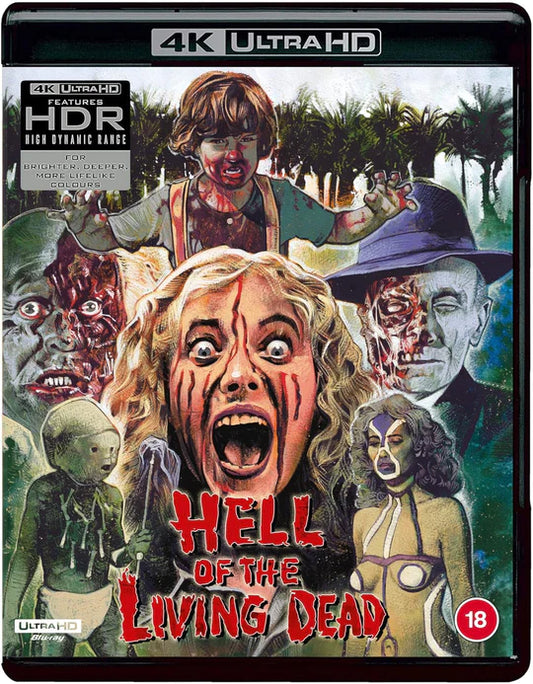 Hell of the Living Dead (1980) 88 Films UK - 4K UHD / Blu-ray Region B