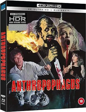 Anthropophagous (1980) DAMAGE 88 Films UK - 4K UHD / Blu-ray Region Free