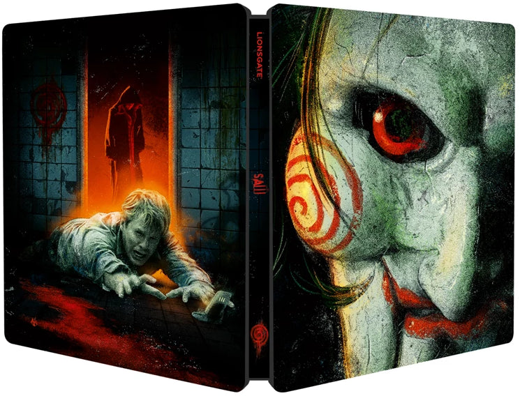 PRE-ORDER Saw (2004) UK Limited Edition Steelbook  - 4K UHD / Blu-ray Region B