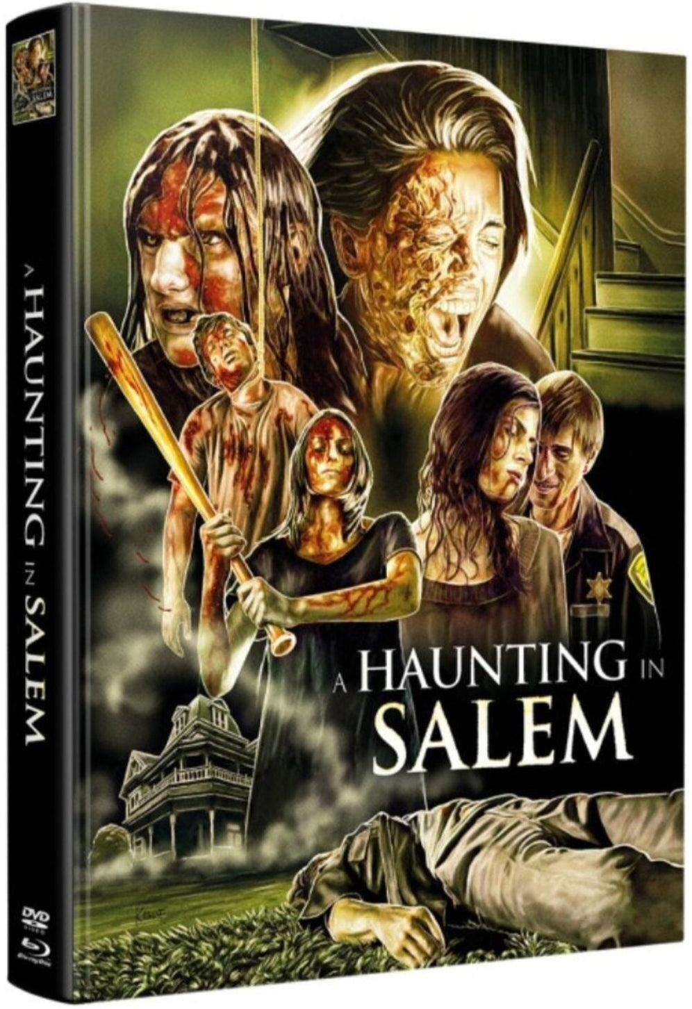A Haunting in Salem (2011) LE 100 Padded Mediabook - Blu-ray Region B