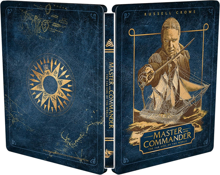 Master and Commander (2003) UK Limited Edition Steelbook - 4K UHD / Blu-ray Region Free