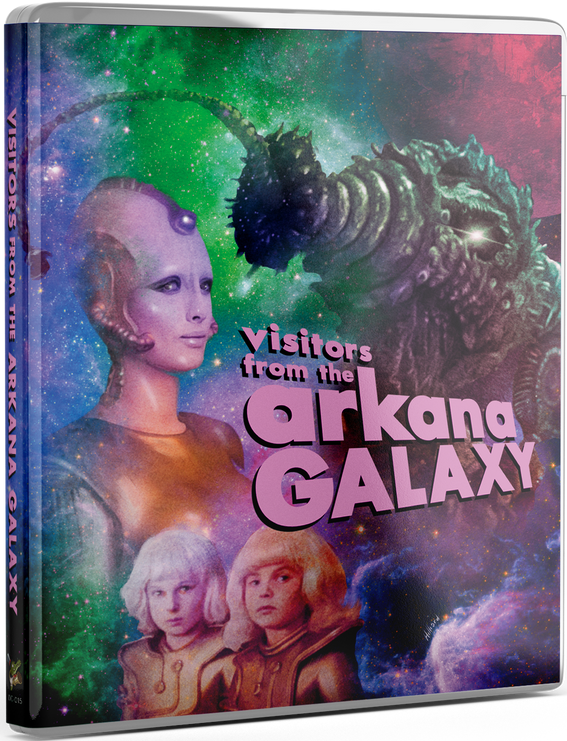 Visitors From The Arkana Galaxy (1981) Standard Edition Deaf Crocodile - Blu-ray Region A