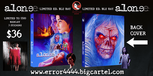 Alone (2007) Limited Edition w/ Slipcover Error 4444 - Blu-ray Region Free