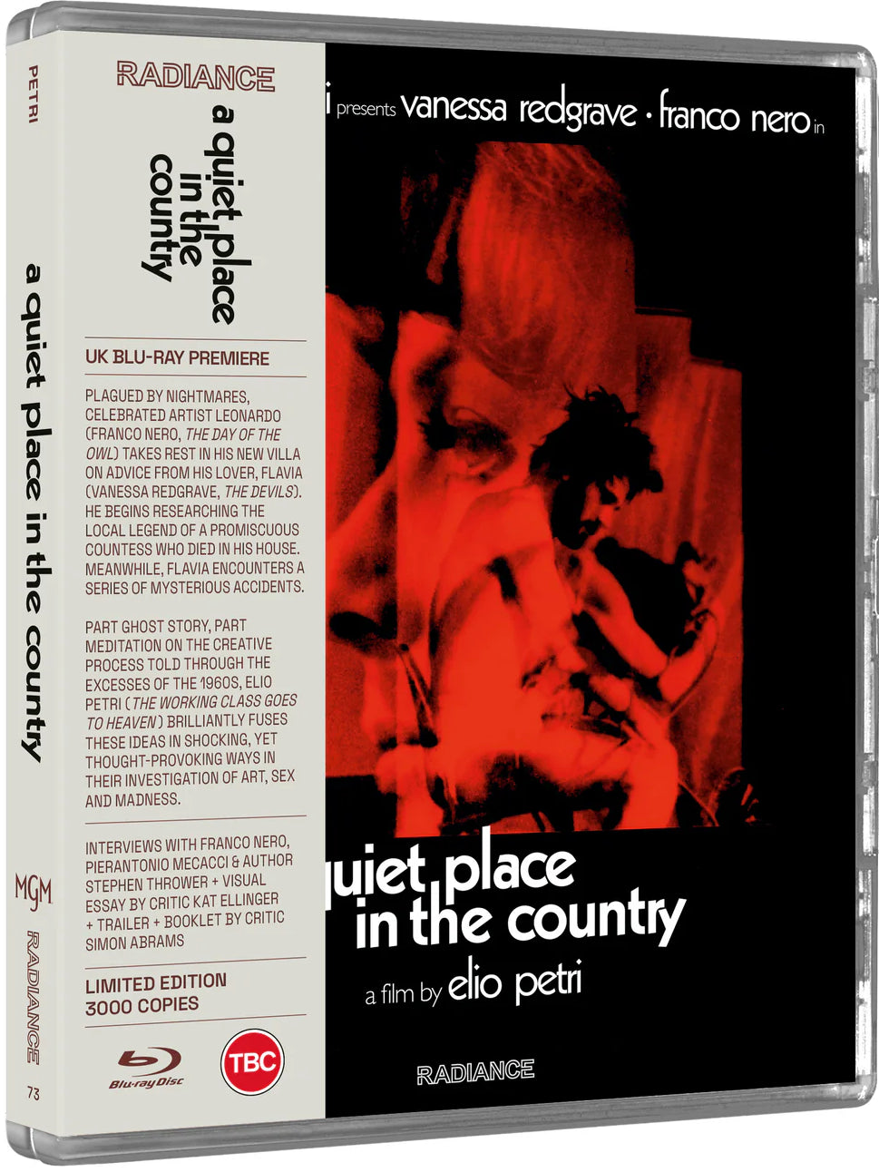 A Quiet Place in the Country (1968) LE Radiance UK - Blu-ray Region B