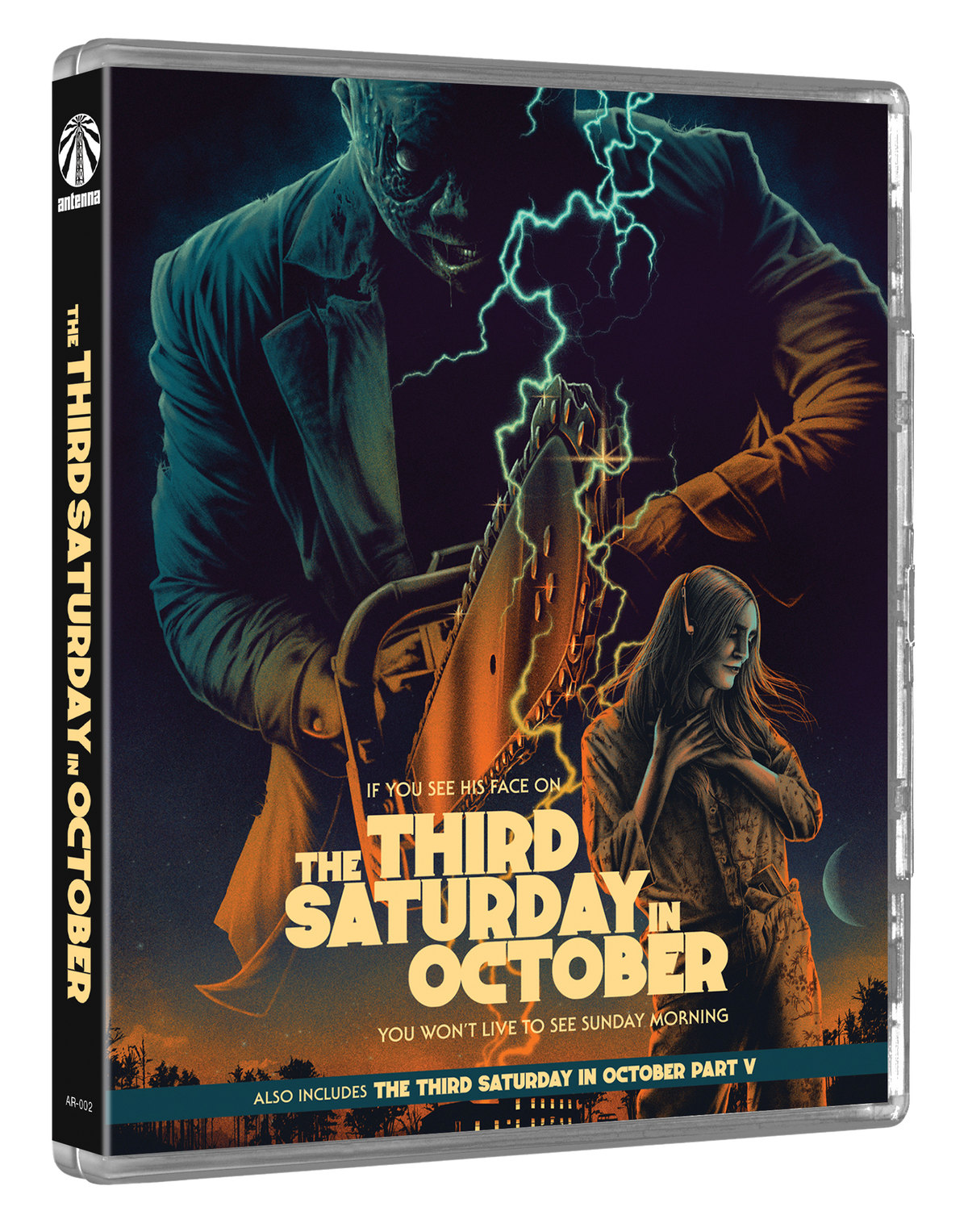 PRE-ORDER Third Saturday in October (Double Feature) Limited Edition Slipcover Antenna - Blu-ray