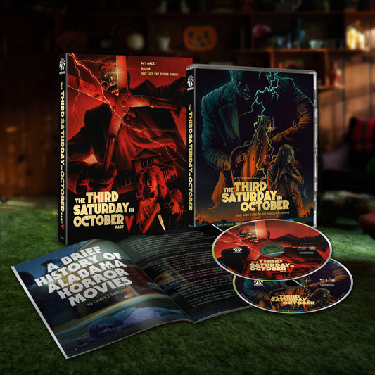 PRE-ORDER Third Saturday in October (Double Feature) Limited Edition Slipcover Antenna - Blu-ray