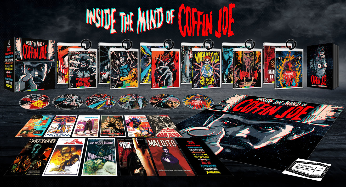 Inside The Mind of Coffin Joe - LE 6-Disc Blu-ray Region A - CORRECTED DISCS