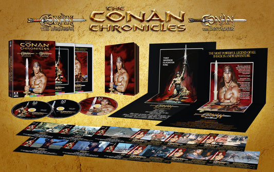The Conan Chronicles: The Barbarian & The Destroyer - Arrow LE Blu-ray Region A