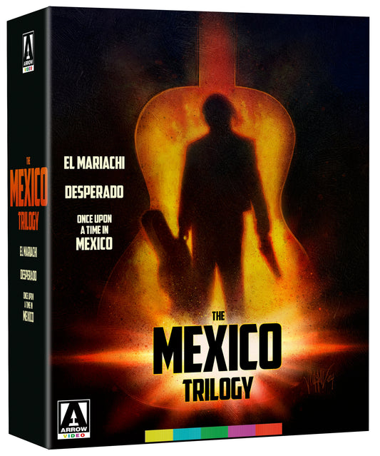 PRE-ORDER The Mexico Trilogy: El Mariachi, Desperado & Once Upon A Time In Mexico - LE Arrow US - 4K UHD /  Blu-ray Region A