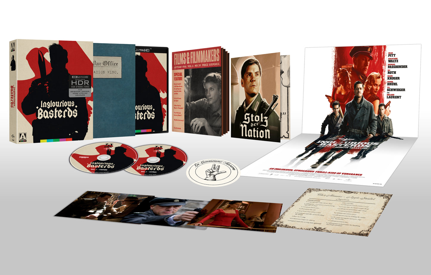 PRE-ORDER Inglourious Basterds (2009) Limited Edition Arrow US - 4K UHD