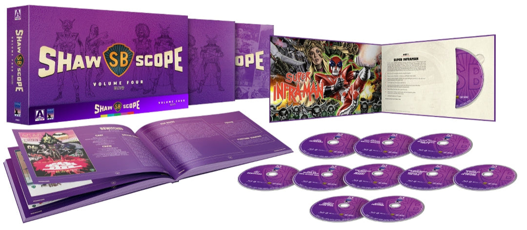 Shawscope Vol 4 (16 Films) 10-Disc Limited Edition Arrow US - Blu-ray Region A
