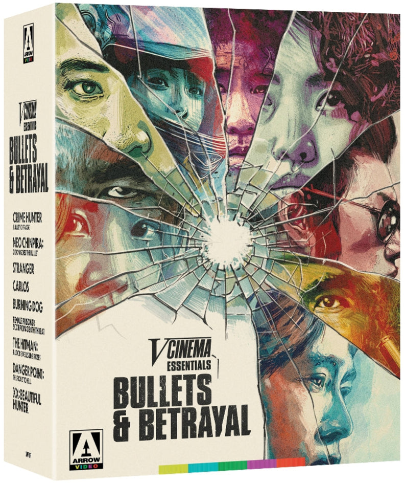 PRE-ORDER V-Cinema Essentials: Bullets & Betrayal (Limited Edition Box Set) Arrow US - Blu-ray