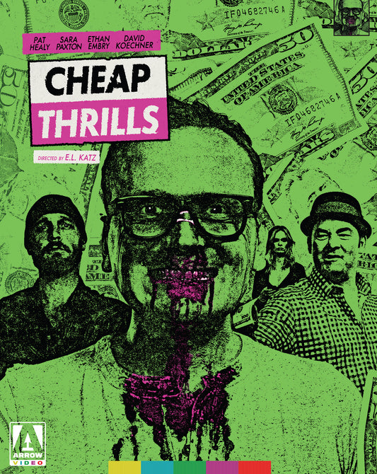PRE-ORDER Cheap Thrills (2013) LE Slipcover Arrow US - Blu-ray Region A
