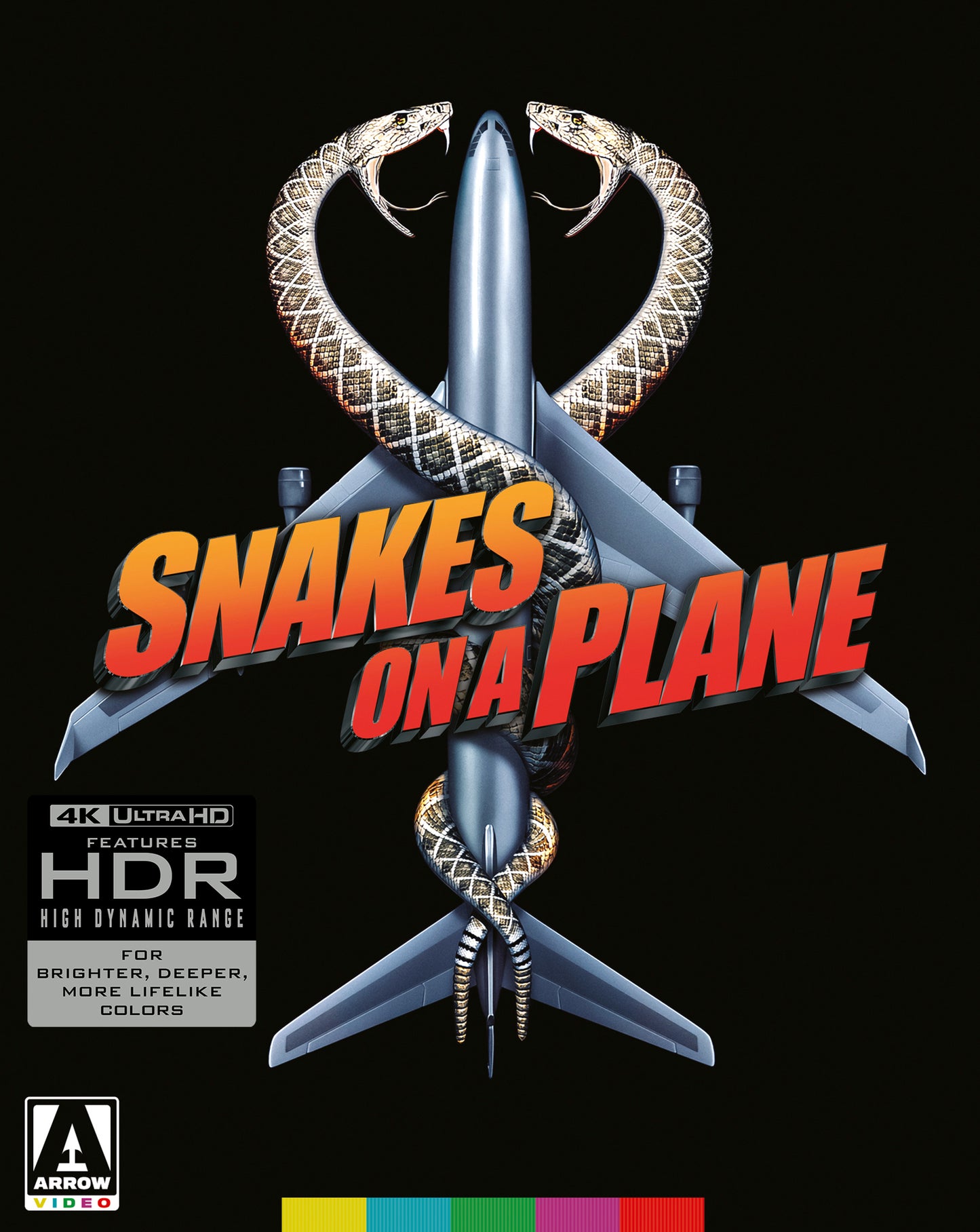 Snakes on a Plane (2006) LE Slipcover Arrow US - 4K UHD