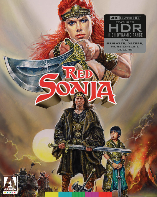 PRE-ORDER Red Sonya (1985) Limited Edition Arrow US - 4K UHD