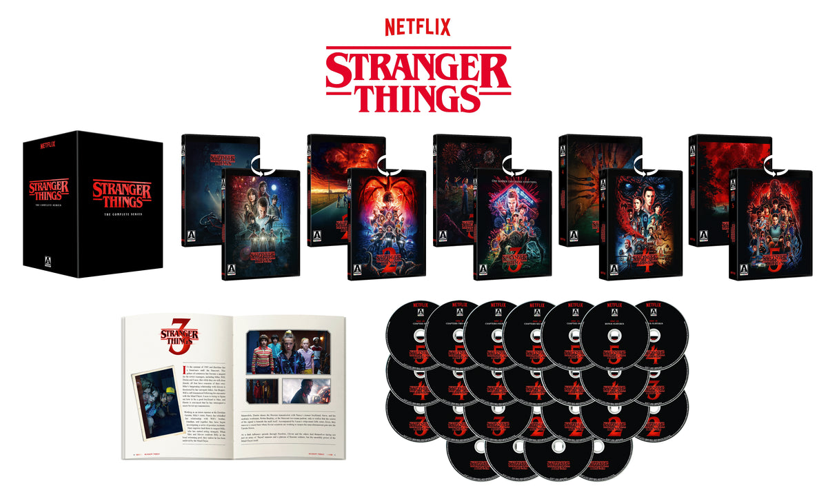 PRE-ORDER Stranger Things (Complete Series) Arrow US - Blu-ray Region A