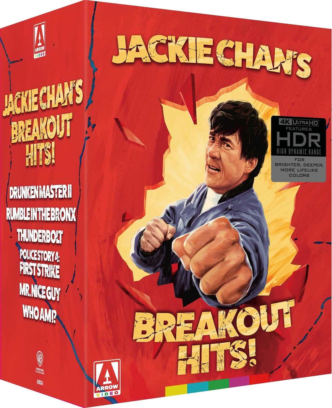 PRE-ORDER Jackie Chan's Breakout Hits - Limited Edition Arrow US - 4K UHD