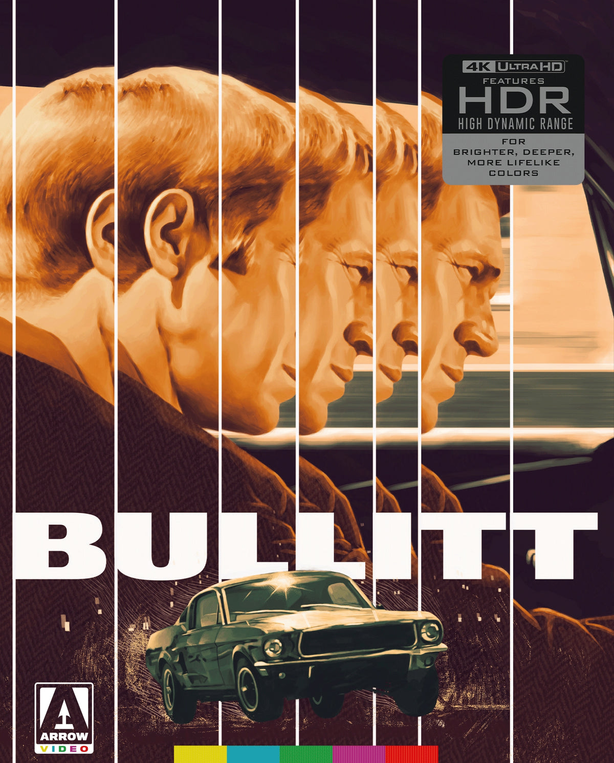 PRE-ORDER Bullitt (1968) LE Slipcover Arrow US - 4K UHD