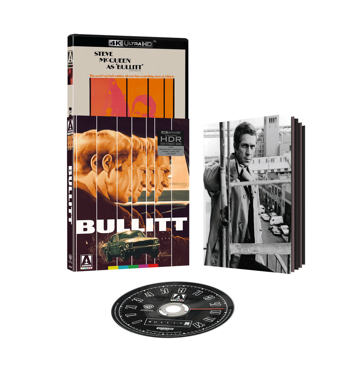 PRE-ORDER Bullitt (1968) LE Slipcover Arrow US - 4K UHD