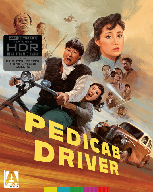 PRE-ORDER Pedicab Driver (1989) LE Slipcover Arrow US - Blu-ray 4K UHD