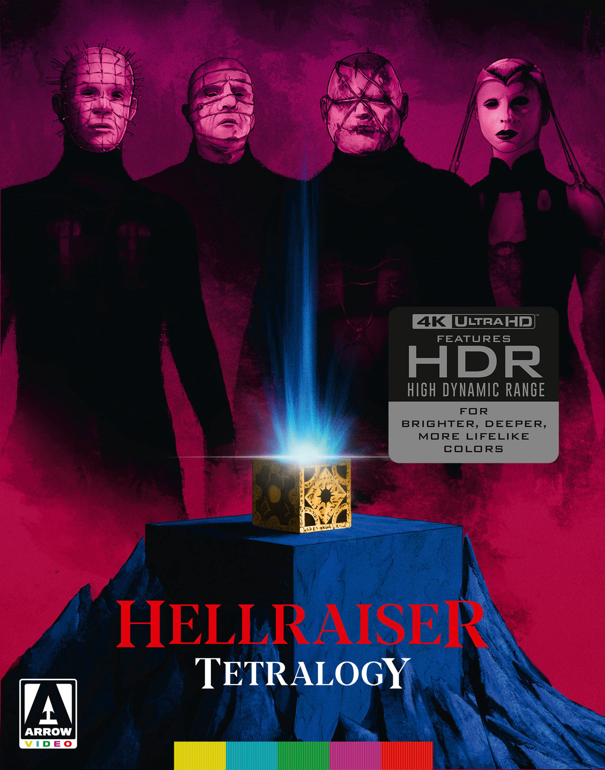 PRE-ORDER Hellraiser Tetralogy - Arrow US - 4K UHD