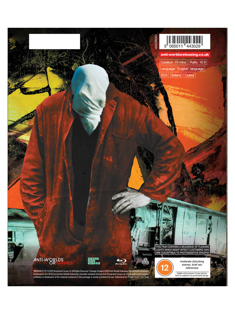 Mismantler (2025) *DING* LE 1000 Digipak Anti-Worlds - Blu-ray Region B / CD