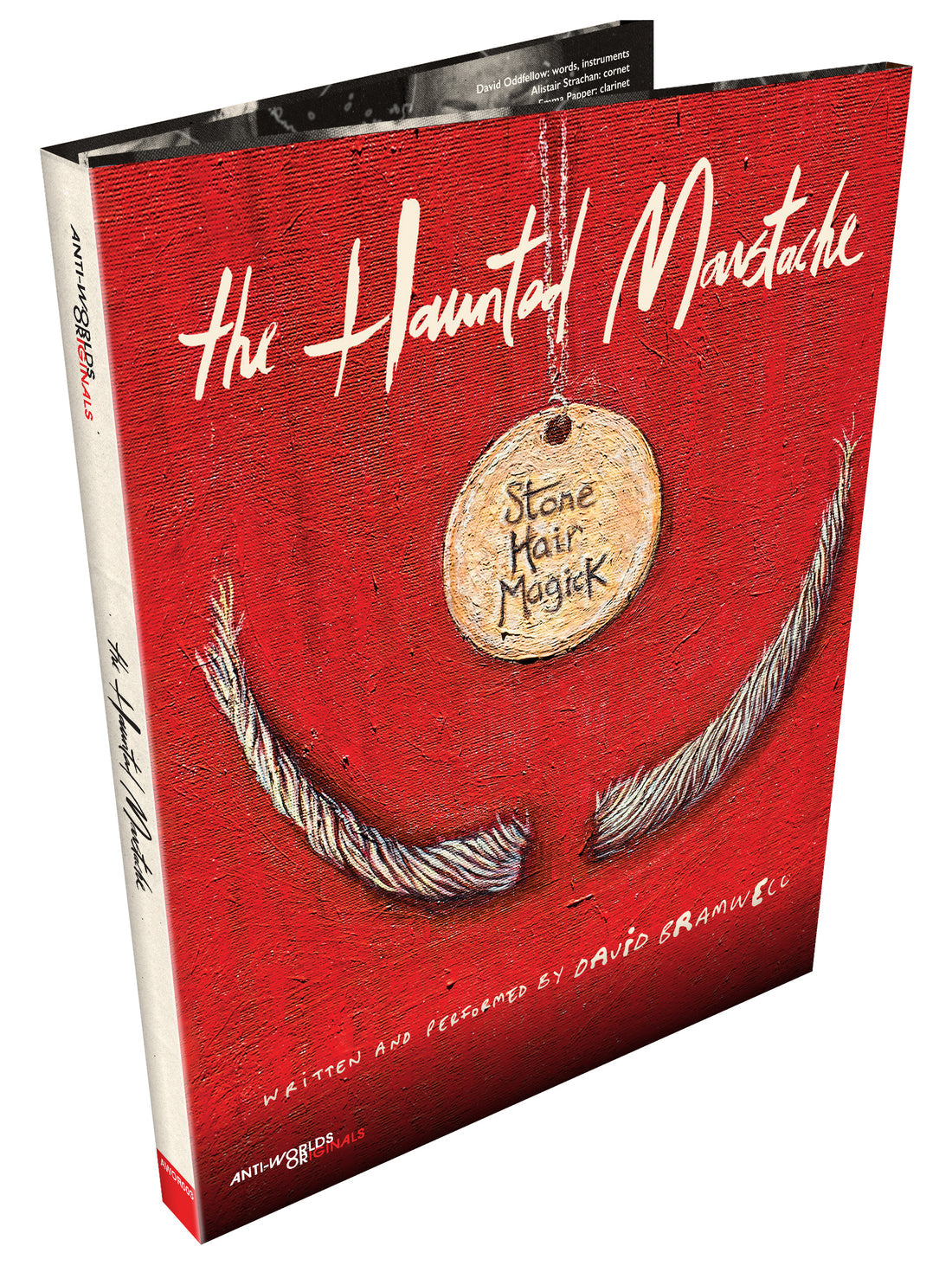 PRE-ORDER The Haunted Moustache (2025) LE 1000 Digipak Anti-World - Blu-ray / CD