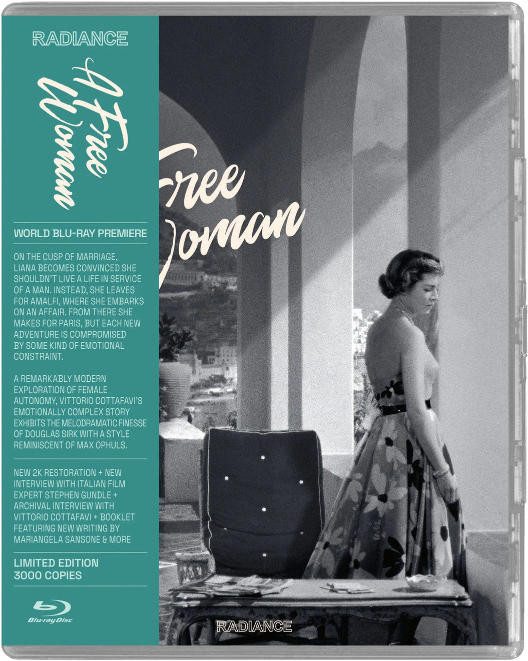 PRE-ORDER A Free Woman (1952) LE Radiance US - Blu-ray