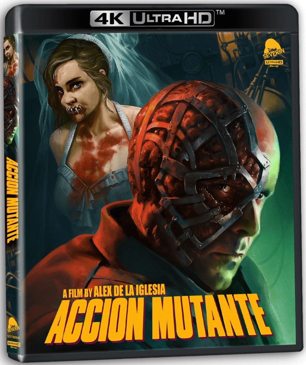 Acción Mutante (1993) LE Slipcover Severin - 4K UHD / Blu-ray