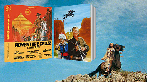 PRE-ORDER Adventure Calls! Karl May At CCC (7 Films) Limited Edition Eureka US - Blu-ray Region A